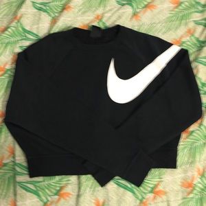 Nike cropped sweater